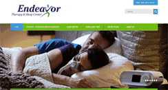 Desktop Screenshot of endeavortherapy.com